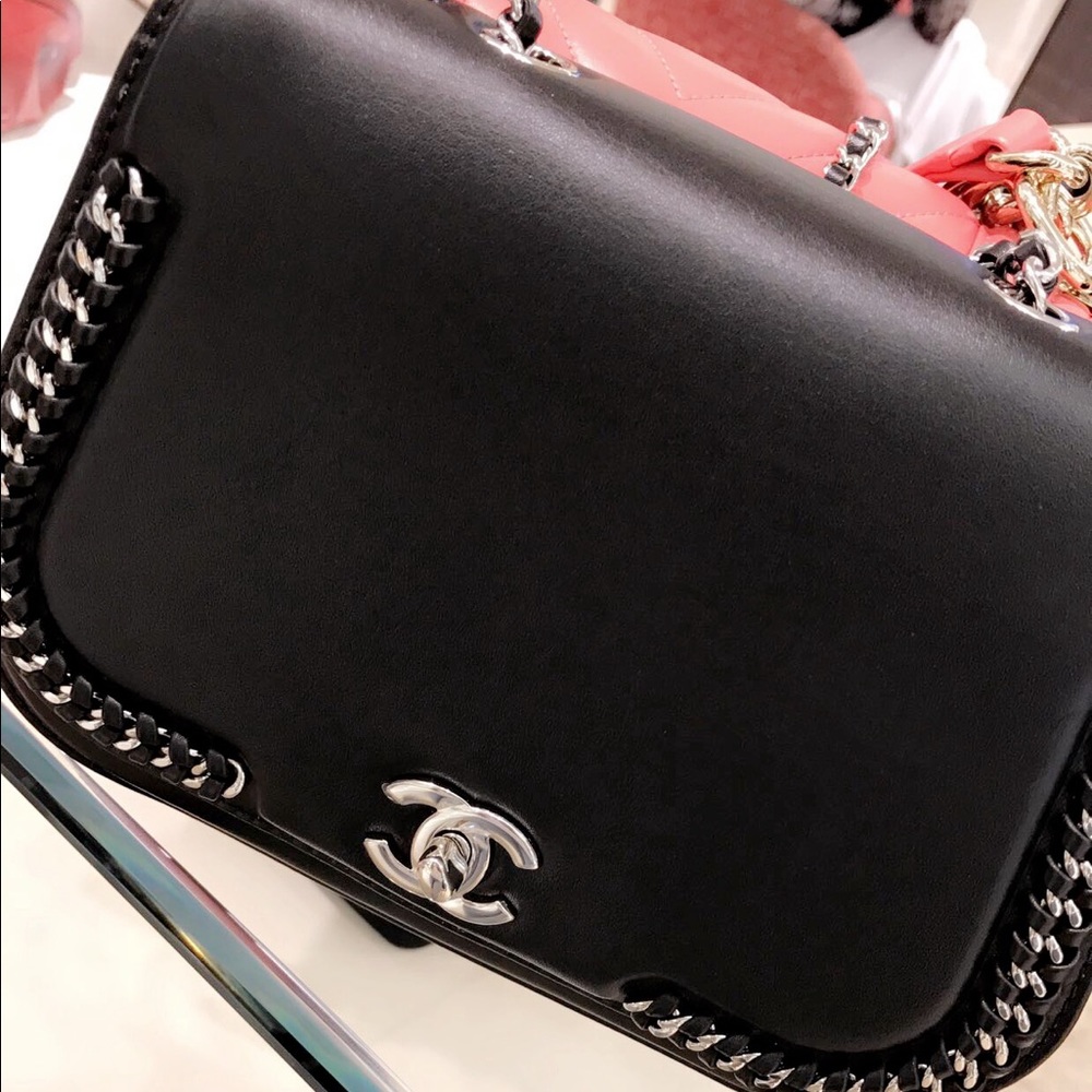CHANEL Flap Bag w box and dust bag